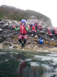 coasteering