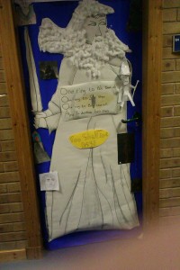 Oban High School English Corridor Book Week Doors 007