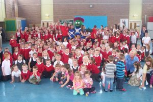 Mascot visit