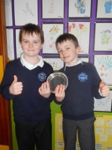 Easdale PS Football Kyle Cooper and Lewis Campbell Fair Play Award
