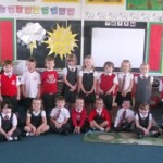 Cardross New P1 pupils 2014