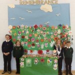 Remembrance day at St Columbas