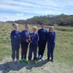 Arinagour 1st winners of OLI new trophy May 2016