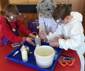 Drumlemble boys experiment 2 May 2016