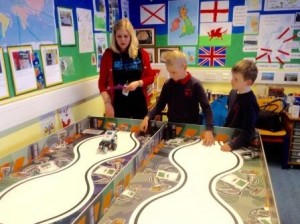 Rhunahaorine and Gigha robots 3 May 2016